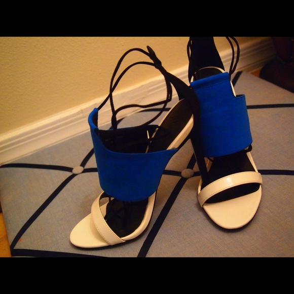 Brand New - ASOS Lace Up Heeled Sandals - Picture 3 of 5